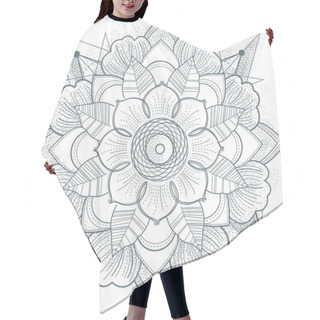 Personality  Ornament Round Mandalas Hair Cutting Cape