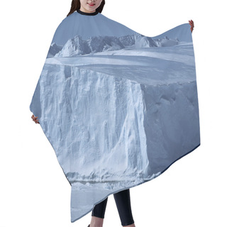 Personality  Iceberg With Emperor Penguins Hair Cutting Cape