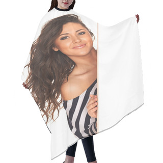 Personality  Sailor Girl Hair Cutting Cape