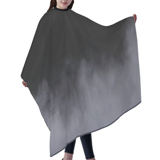 Personality  Realistic Dry Ice Smoke Clouds Fog Hair Cutting Cape