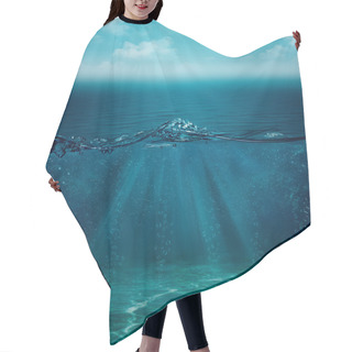 Personality  Abstract Underwater Backgrounds For Your Design Hair Cutting Cape