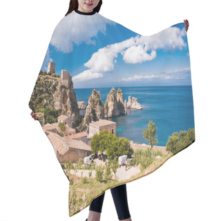Personality  Zingaro Natural Reserve, Sicily Hair Cutting Cape