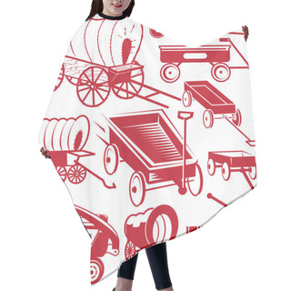 Personality  Wagon Collection Hair Cutting Cape