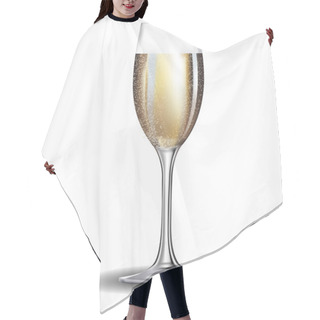 Personality  Champagne Glass Isolated Hair Cutting Cape