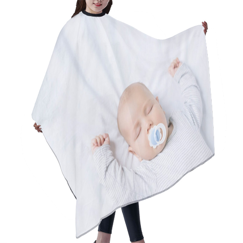 Personality  Sleeping Baby Hair Cutting Cape