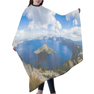 Personality  Crater Lake Oregon Hair Cutting Cape