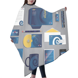 Personality  Professional  Identity For Your Company Hair Cutting Cape