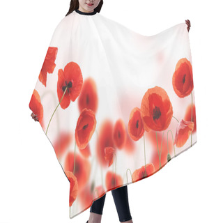 Personality  Poppy Field Hair Cutting Cape