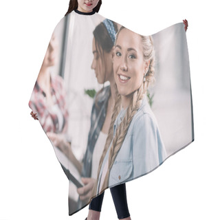Personality  Students Studying Together  Hair Cutting Cape
