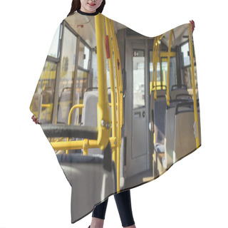 Personality  City Bus Interior Hair Cutting Cape