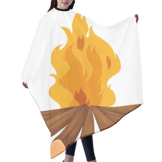 Personality  Campfire Hair Cutting Cape