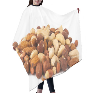 Personality  Mixed Nuts - Hazelnuts, Walnuts, Almonds, Pine Nuts Hair Cutting Cape