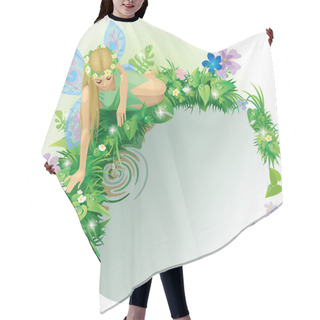 Personality  Fairy Girl Hair Cutting Cape