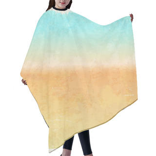 Personality  Vacation Themed Grungy Background Hair Cutting Cape