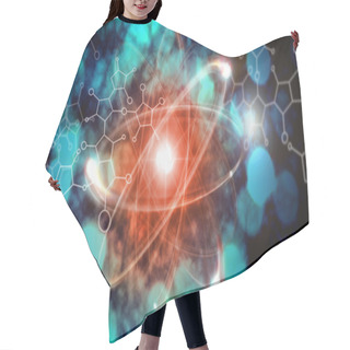 Personality  Atom Particle Hair Cutting Cape