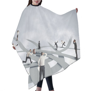Personality  Business Career Confusion Hair Cutting Cape