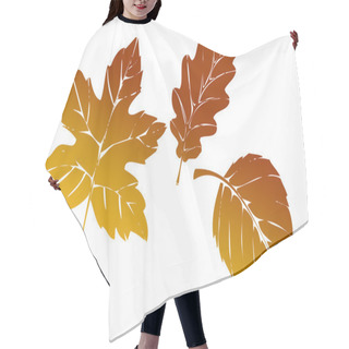 Personality  Autumn Leaves Hair Cutting Cape