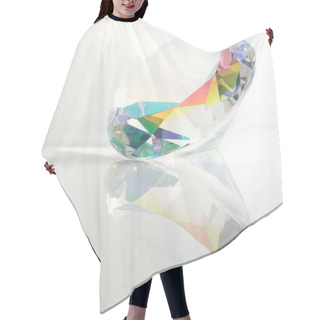 Personality  Faceted Mystic Topaz Gemstone Hair Cutting Cape