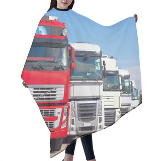 Personality  Autotrucks Hair Cutting Cape