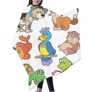 Personality  Pet Cartoons Collection Hair Cutting Cape