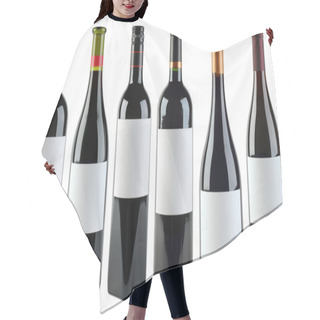 Personality  Wine Bottles Template Hair Cutting Cape