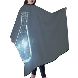 Personality  Abstract Chemical Retort Texture  Hair Cutting Cape