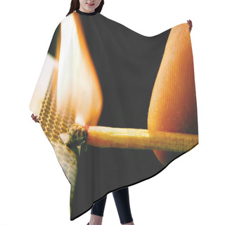 Personality  Striking A Match Hair Cutting Cape