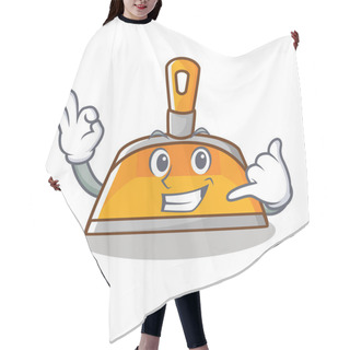Personality  Call Me Dustpan Character Cartoon Style Hair Cutting Cape