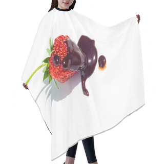 Personality  Chocolate Covered Strawberries Hair Cutting Cape