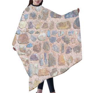 Personality  Background Of Stone Wall Texture Photo Hair Cutting Cape