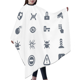Personality  Security Icons Hair Cutting Cape