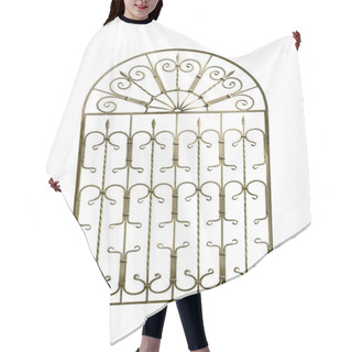 Personality  Decorative Grid For Windows. Hair Cutting Cape