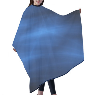 Personality  Dark Blue Abstract Web Page Pattern Hair Cutting Cape