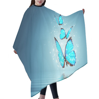 Personality  Butterfly Hair Cutting Cape