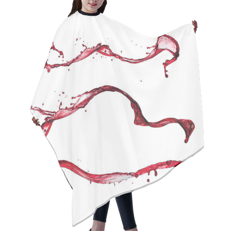 Personality  Wine Splashes Hair Cutting Cape