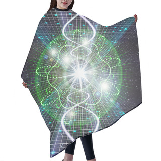 Personality  Lights Hair Cutting Cape