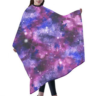 Personality  Cosmos And Constellations Hair Cutting Cape