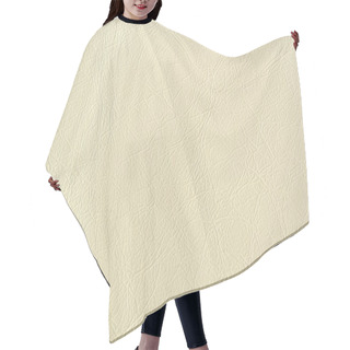 Personality  Ivory Artificial Leather Background Texture Hair Cutting Cape
