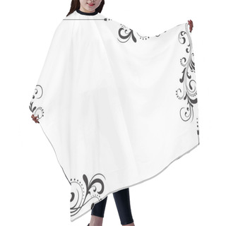 Personality  Ornamental Framework Hair Cutting Cape