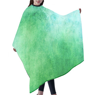 Personality  Abstract Green Grunge Texture For Background Hair Cutting Cape