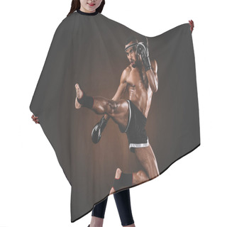 Personality  Muay Thai Fighter  Hair Cutting Cape