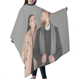 Personality  Fashionable Couple Hair Cutting Cape
