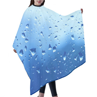 Personality  Water Drops On Glass Hair Cutting Cape