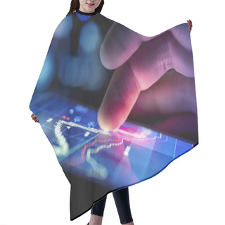 Personality  Businessman Checking Data  Hair Cutting Cape