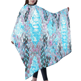 Personality  Snake Skin Background. Hair Cutting Cape