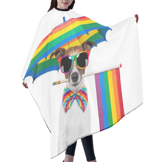 Personality  Gay Dog Hair Cutting Cape