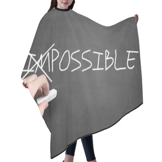 Personality  Motivation Concept Hair Cutting Cape