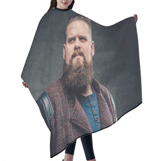 Personality  Fat Bearded Male  Hair Cutting Cape