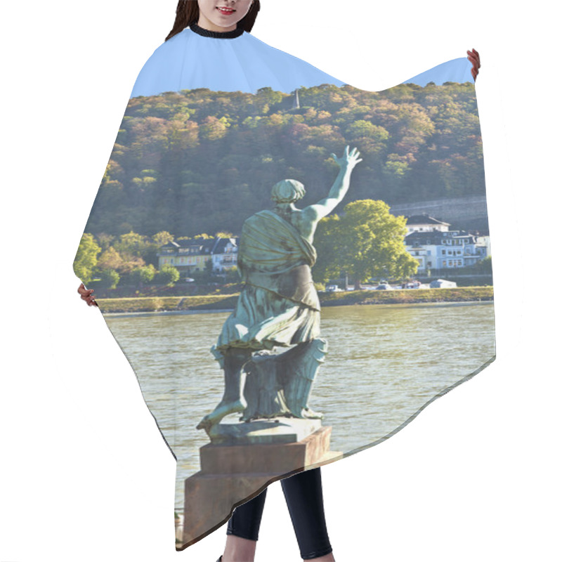 Personality  Famous Sculpture Of Mayor Joseph Goerres In Koblenz At The River Hair Cutting Cape