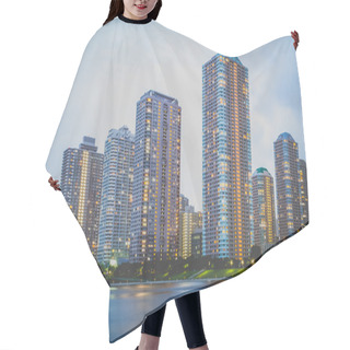 Personality  High Rise Buildings Hair Cutting Cape